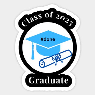 GRADUATION-2023 GRADUATE Sticker